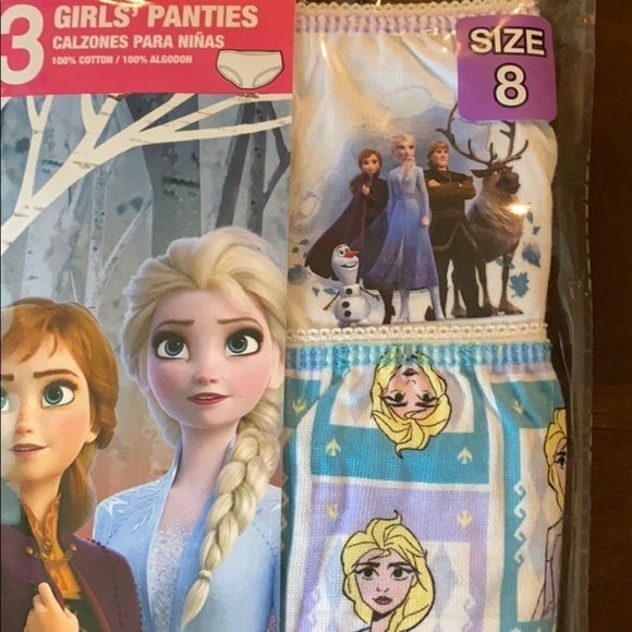 NWT Disney’s Frozen II & LOL Surprise Panties - Sz 8 - 6 pairs - Picture 7 of 9